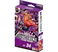 Juego de cartas de una pieza ST-34 Purple Charlotte Katakuri | Baraja de inicio, ST-34, Charlotte Katakuri, morado, juego de cartas coleccionables