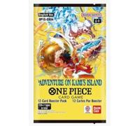 Juego de cartas de una pieza TCG Adventure on Kami's Island Paquete de refuerzo de 12 cartas - Edición en inglés - OP15-EB04