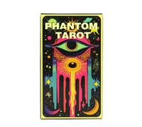Juego de cartas del tarot, juego de mesa de adivinación, juego de tarot inglés, juego de mesa espiritual para noches familiares, vacaciones, reuniones, entretenimiento, uso, predicción, diversión