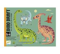 Juego de cartas Dino Draft de Djeco - Estrategia y dinosaurios para los más pequeños