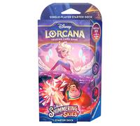 Juego De Cartas Disney Lorcana - Set De Deck De Inicio 5 Amatista Y Rubí