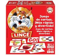 Juego de cartas Educa Lince Go! 70 cartas, 2-6 jugadores, multicolor