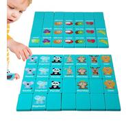 Juego de Cartas educativas tempranas, Actividad de de Refuerzo Cerebral | Juguete Educativo Inspirado para niños pequeños y niños, desarrolla Memoria, resolución de Problemas y