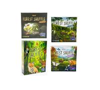 Juego de cartas Forest Shuffle: juego de estrategia inteligente, divertido juego familiar para niños y adultos, Woodland Edge, ALPINE, juego de expansión ALPINE Expansion