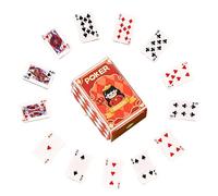 Juego de cartas genéricas de póker - Papel estándar 54 hojas en miniatura | de mesa con entretenimiento interactivo, regalo de actividad social | Viaje de fiesta familiar
