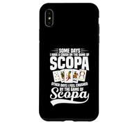 Juego de cartas italiano Scopa Cards Entusiasta Crush On Scopa Carcasa para iPhone XS Max