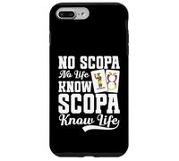 Juego de cartas italiano Scopa Cards Player Know Life Scopa Carcasa para iPhone 7 Plus/8 Plus