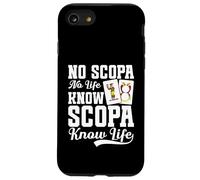 Juego de cartas italiano Scopa Cards Player Know Life Scopa Carcasa para iPhone SE (2020) / 7 / 8