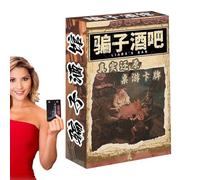 Juego De Cartas - Juego De Cartas Clásicas Atractivo | De Compañía Divertida Emocionante Que Reúne A Todos | Tarjetas De Categoría De Ritmo Rápido Ideal Para Reflexión Rápida Y S