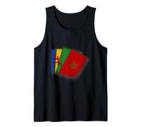 Juego de cartas Marruecos Amazigh Raíces Origen Camiseta sin Mangas