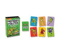 Juego de cartas Memory Master de las Tortugas Ninja AQUARIUS: divertido juego de fiesta familiar para ni os, adolescentes y adultos. Regalo para