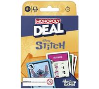 Juego de Cartas Monopoly Deal: Edición Disney Stitch - Versión en español