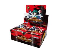 Juego de cartas my hero academia booster pack crimson rampage 24 unidades