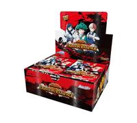 Juego de Cartas My Hero Academia Serie 2 Unlimited, Crimson Rampage 10 Cartas, Paquete Individual, Paquete de Refuerzo, TCG para Adultos, a Partir de 14 años, 2 Jugadores, Tiempo Medio de Juego de 20