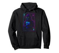 Juego de cartas Mysterious King Of Hearts Poker Cool Swag Sudadera con Capucha