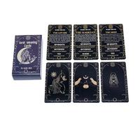 Juego De Cartas Para Jugar,78 Tarjetas Multijugador Interactivo | Juego De Papel Con Ilustraciones - Para Adultos Amigos Chicos Niñas Adolescentes Dormitorio Camping Picnic Viaje Casa