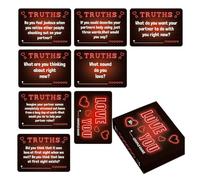 Juego de Cartas para Parejas Adultas, Juego de Comunicación con Retos y Temas de Conversación, Ideal para Noches de Cita