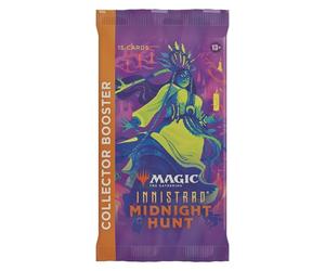 Juego de cartas sobre individual wizards of the coast magic the gathering midnight hunt inglés