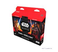 Juego de cartas star wars unlimited spark of rebellion paquete 2 jugadores de inicio (ingles)