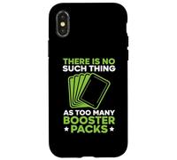 Juego de Cartas There Is No Such Thing As Too Many Booster Packs Carcasa para iPhone X/XS