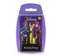 Juego de cartas Top Trumps Disney Wickedly Devious - Juegos familiares para ni os y adultos - Juegos de aprendizaje - Juegos de cartas para ni os