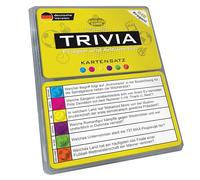 Juego de cartas Trivia, preguntas y respuestas, juego de ampliación, juegos de mesa, cuestionarios, pubquiz (versión amarilla) [edición alemana]