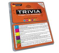 Juego de cartas Trivia, preguntas y respuestas, juego de expansión, juegos de mesa, concursos, pubquiz [idioma alemán] (versión naranja)