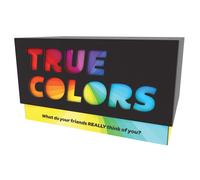 Juego de Cartas 'True Colors' - Descubre lo que tus amigos realmente piensan de ti, Ideal para Adultos, Divertido y Revelador, Negro