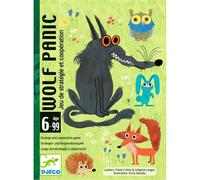 Juego de cartas Wolf Panic - Djeco | Estrategia cooperativa para los más pequeños