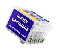 Juego de cartuchos de recambio multiusos 604XL, caja vacía con reiniciador de chip compatible con modelos de impresora XP2200/XP4200/WF2950 con chip