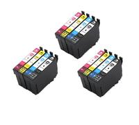 Juego de Cartuchos de Tinta 4Color T288 XL compatibles con impresoras XP340 XP440 XP446 XP240 XP344 XP434 XP430(T288XL-3set)