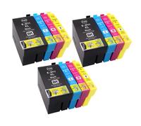 Juego de Cartuchos de Tinta compatibles con la UE T2701 T2702 T2703 T2704 T2711 para Workforce WF3620 WF3640 WF7110 WF7610 WF7620(EU T2711 3set)