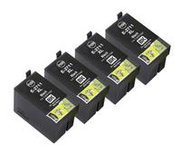 Juego de Cartuchos de Tinta compatibles con la UE T2701 T2702 T2703 T2704 T2711 para Workforce WF3620 WF3640 WF7110 WF7610 WF7620(EU T2711 BK 4pcs)