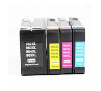 Juego de Cartuchos de Tinta compatibles H-*0P 962XL 963XL 964XL 965XL (Paquete de 4) for impresoras OficeJet Pro 9010/9015/9018/9020/9025(1set)