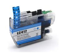 Juego de Cartuchos de Tinta compatibles LC401 para impresoras MFC-J1010DW MFC-J1012DW MFC-J1170DW, no Tinta LC401XL(Cyan)