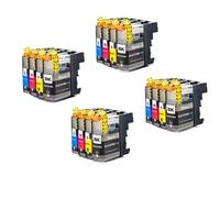 Juego de Cartuchos de Tinta compatibles para LC101 LC103 para DCP-J152W MFC-J245 MFC-J285DW MFC-J450DW MFC-J470DW y más(4 Sets)