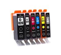 Juego de Cartuchos de Tinta compatibles PGI-820XL CLi-821 para IP3680 IP4680 IP4760 MX868 MX876 MP545 MP558 MP568 MP628 MP638 Disponible en Varias Opciones de Conjunto(6COLOR 1SET)