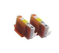 Juego de Cartuchos de Tinta de 10 Colores, Compatible con Canon, PGI-72 | PGI 72 PGI72, PIXMA Pro-10 Pro-10S, tinta dye, con chip, 10 piezas(2pcs C-72 Y)