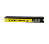 Juego de Cartuchos de Tinta de Color de Alto Rendimiento 981/981A - Compatible con HP PageWide Enterprise 556, 586, E58650 y E55650 (556xh, 556dn, 586dn, 586f, 586z)(1PCS Yellow)