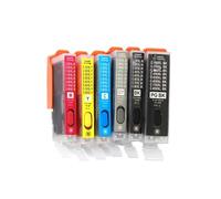 Juego de Cartuchos de Tinta universales para impresoras MG5580 7580 MX728 MX928 920 928 MG6680 5680 IX6780 6880 8700 PGI850 CLI851(6COLOS1SET)