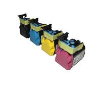 Juego de cartuchos de tóner, compatible con Konica Minolta, TNP50 TNP51 | Juego CMYK de 4 piezas, Bizhub C3100 C3100P C3110 C3110P, más de 6000 páginas por color(C3100 TNP-50 CMYK)