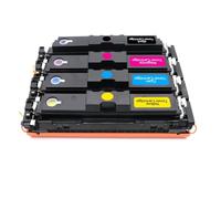 Juego de Cartuchos de tóner compatibles con 4 Uds CRG069 para MF752CDW MF756CX MF750 MF754Cdw LBP674Cx LBP673Cdn con compatibilidad de Color de Chip(CRG-069H 4COLOR)