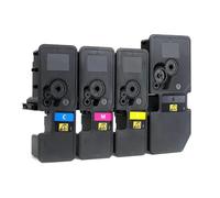 Juego de Cartuchos de tóner compatibles de 4 Colores TK-5223 TK-5233 para Cartucho de Tinta de tóner de Impresora P5021cdn(TK5233 4Color 1Set)