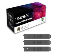 Juego de Cartuchos de tóner láser de Color CMYK compatibles para Kyocera TK-5197C TK-5197M TK-5197Y TK-5197K TASKalfa 306ci 307ci 308ci,3 BK-1 Pack