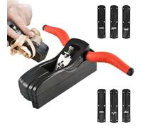 Juego de cepilladoras de carpintería, cepilladoras manuales para madera - Cepilladora de mano de banco con profundidad ajustable - Herramientas de biselado de carpintería para abuelo, papá, mar