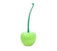 Juego de Cepillo de Inodoro y Soporte con Forma de Cereza, Cepillo de Inodoro de Cereza, Juego de depurador de Inodoro para baño, Herramienta de Limpieza para Ducha, Esquinas, Cocina