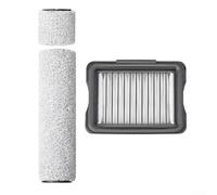 Juego de cepillo de rodillo de repuesto para aspiradora Plus accesorio limpiador de filtro seco de alta densidad New630 cerdas piso húmedo con filtro estilo Hepa