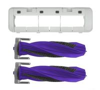 Juego de cepillo de rodillo principal y cubierta diseñado para Narval Z10 Z Ultra Pro X Plus X Ultra Robot Aspirador Accesorios (3 piezas)