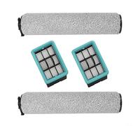 Juego de cepillo de rodillo y filtro compatible para Bissell para Crosswave HF23845N3831 pieza de repuesto adecuada para modelos HF2/3845N/3831