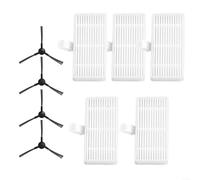 Juego de cepillo lateral y filtro para Cecotec para CONGA 999 Origin para X-TREME Robot Aspirador Accesorios, piezas de repuesto de limpieza del hogar (B)